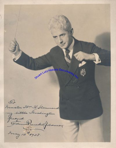 A Signed Photograph Of Composer And Conductor Edwin Franko Goldman