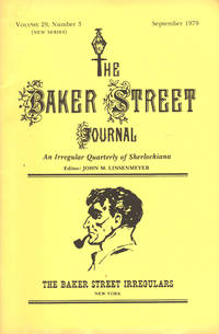 image of THE BAKER STREET JOURNAL ~An Irregular Quarterly Of Sherlockiana ~ September 1979