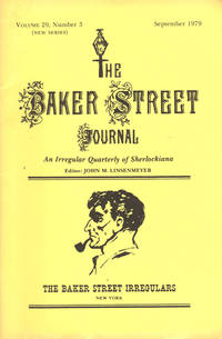 THE BAKER STREET JOURNAL ~An Irregular Quarterly Of Sherlockiana ~ September 1979