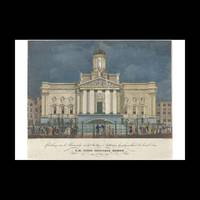 Image of the Illuminati of the City Hall in Rotterdam, at Located of the arrival of Z.M. our...