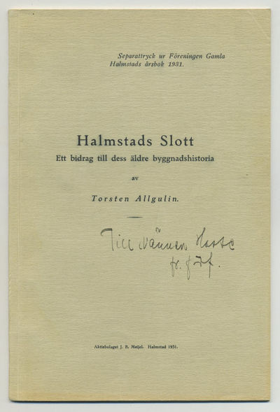 Halmstads slott. Ett bidrag till dess äldre…