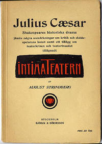 Julius Cæsar. Shakespeares historiska drama.…
