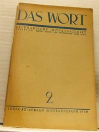 Das Wort. 2/1938. Literarische Monatsschrift.