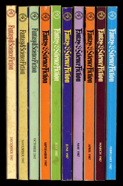 The Magazine of Fantasy and Science Fiction – February 1987 - December 1987 [Partial, 10 Volumes]