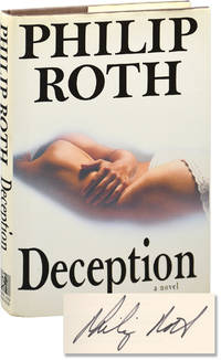 Deception (Signed First Edition) by Philip Roth - 1990