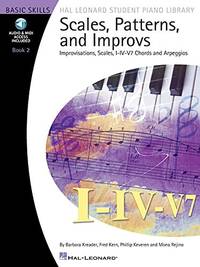 Hal Leonard Student Piano Library Scales Patterns & Improvs Bk 2 Bk [audio access included...
