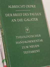Der Brief des Paulus an die Galater / Albrecht Oepke