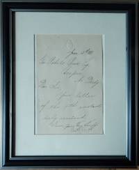 Charles Stewart Parnell Signature/Autograph 1881, House of Commons paper, Manuscript
