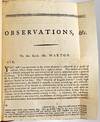 View Image 2 of 5 for  OBSERVATIONS ON THE THREE FIRST VOLUMES OF THE HISTORY OF ENGLISH POETRY. IN A FAMILIAR LETTER TO T... Inventory #298728