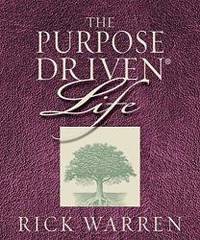 The Purpose Driven Life, Journal (Reflections on what on earth am i here for, life prayer journal) by Rick Warren - 2003-08-08