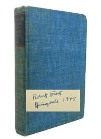 COLLECTED POEMS OF ROBERT FROST Signed 1st