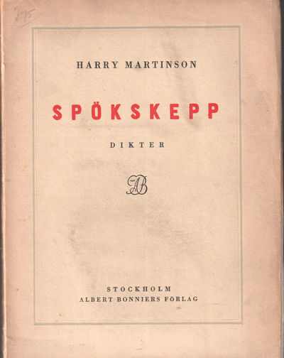 Spökskepp. Dikter