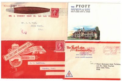 Fourteen Salt Lake City Advertising Covers