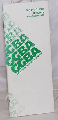 image of GGBA Buyer's guide/directory; Spring-Summer 1980