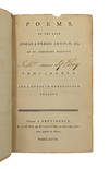 POEMS. BY THE LATE JOSIAS LYNDON ARNOLD, ESQ; OF ST. JOHNSBURY (VERMONT) FORMERLY OF PROVIDENCE, AND A TUTOR IN RHODE-ISLAND COLLEGE.