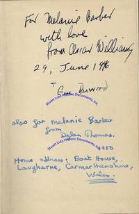 A Poetry Anthology Signed By Dylan Thomas