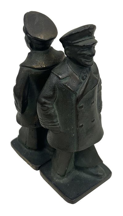 Art Deco Bookends: Sea Captain