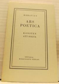 Ars poetica. Konsten att dikta.