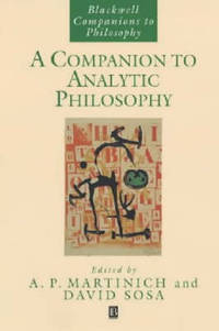 A Companion to Analytic Philosophy