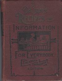 Dr. Chase&#039;s Recipes Or Information For Everybody by Chase A. W - 1903