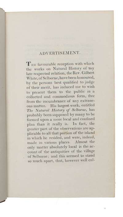 The Natural History of Selborne, new edition, with engravings. 2 vols. (photo 6)