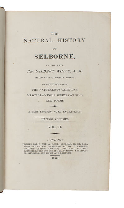 The Natural History of Selborne, new edition, with engravings. 2 vols. (photo 7)