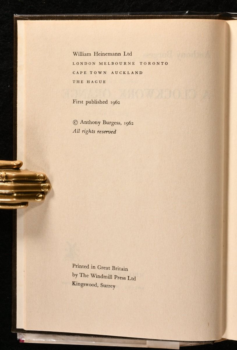 Anthony Burgess 著作4冊セット A Clockwork Orange by Anthony Burgess | Cloth | 1962