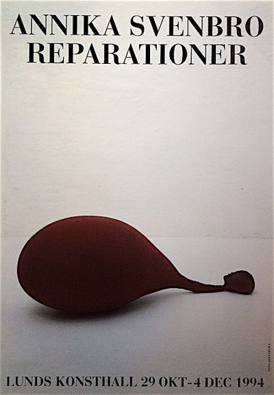 Annika Svenbro. Reparationer. Lunds Konsthall 29…