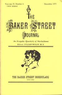 image of THE BAKER STREET JOURNAL ~ An Irregular Quarterly Of Sherlockiana ~ December 1975
