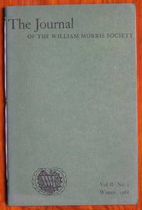 image of The Journal of the William Morris Society Volume II Number 3 Winter 1968