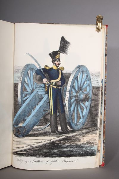Kungl. svenska arméens uniformer.