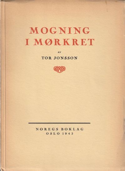 Mogning i mørkret.