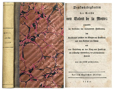Denkwürdigkeiten der Gräfin von Valois de la…