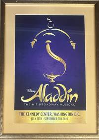 DISNEY’S ALADDIN BROADWAY MUSICAL LITHOGRAPH PRINT