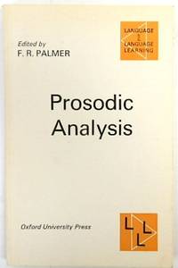 Prosodic Analysis Language and Language Learning Series