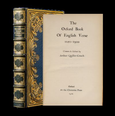 The Oxford Book of English Verse 1250-1900