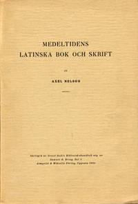Medeltidens bok och skrift.