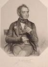 Lithographed portrait by J.H. Maguire. 39x30cm