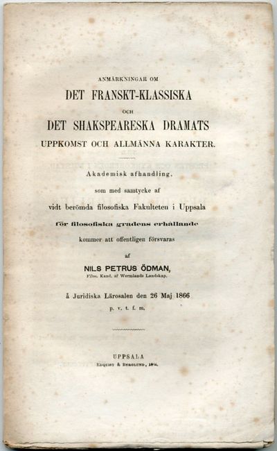 Anmärkningar om der fransk-klassiska och det…