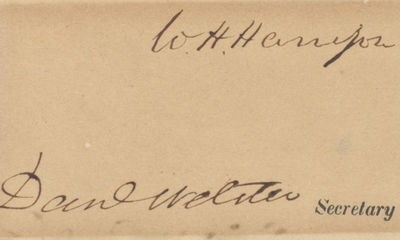 A Presidential Rarity: An Autograph of William Henry Harrison Signed During His One-Month Presidency
