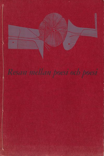 Resan mellan poesi och poesi. Träsnitt Anders…