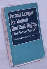 image of Israeli League for Human and Civil Rights, The Shahak papers