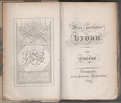 West-Oestlicher Divan
