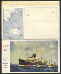 cover of Shipboard Chinese food menu for the E.& A. Line, two days after 1929 Stock Market Crash, postcard