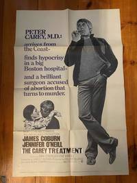 The Carey Treatment One Sheet 1972 James Coburn, Jennifer O'Neill