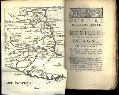 Histoire de la Conqueste du Mexique, ou de la Nouvelle Espagne, par Fernand Cortez, Traduite de l’Espagnol de Dom (...), par l’Auteur du Triumvirat. Quatrième Édition. Tome I - Tome II. I-II. (photo 5)
