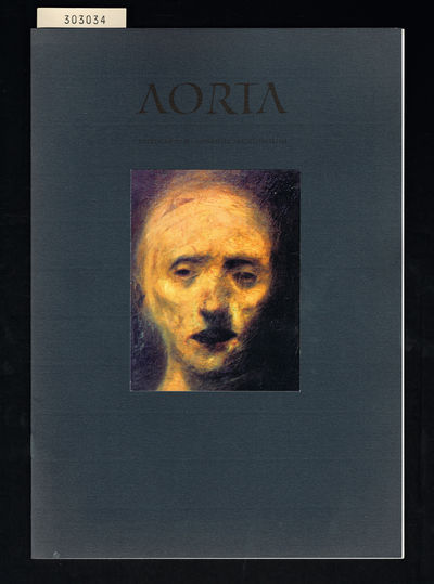 Aorta. Retrogardistiskt fanzine. Nr 9, 2000.