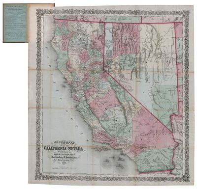 Bancroft's Map of California and Nevada