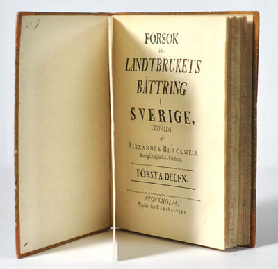 Försök til landtbrukets bättring i Sverige.…