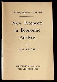 Stamp Memorial Lecture. 1960. New Prospects in Economic Analysis